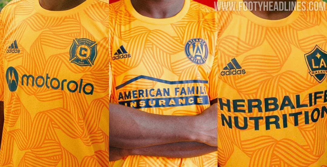 24 Adidas MLS Kick Childhood Cancer Pre Match Jerseys Released